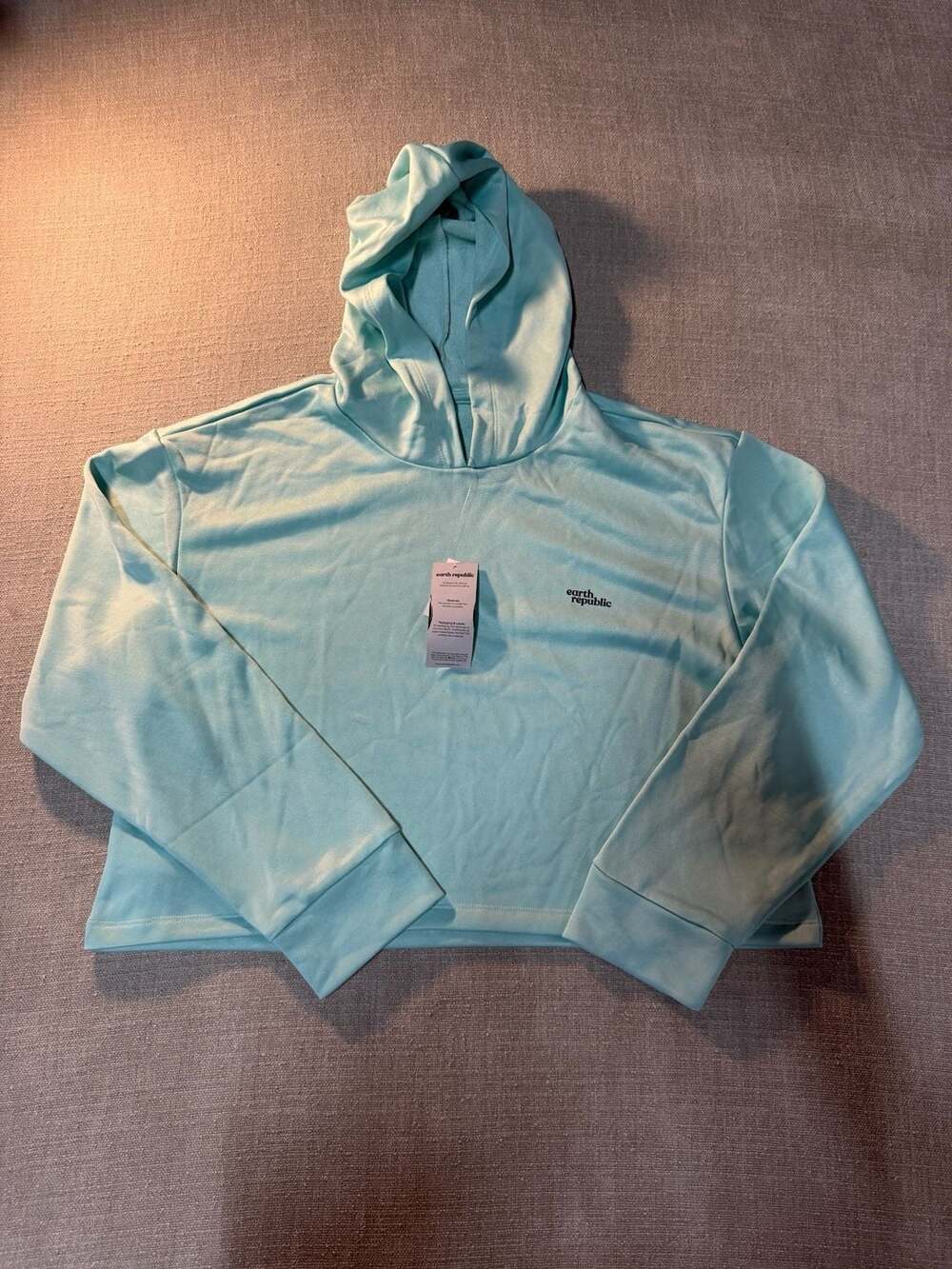 Earth Republic Island Paradise Recycled Polyester Hoodie Size L